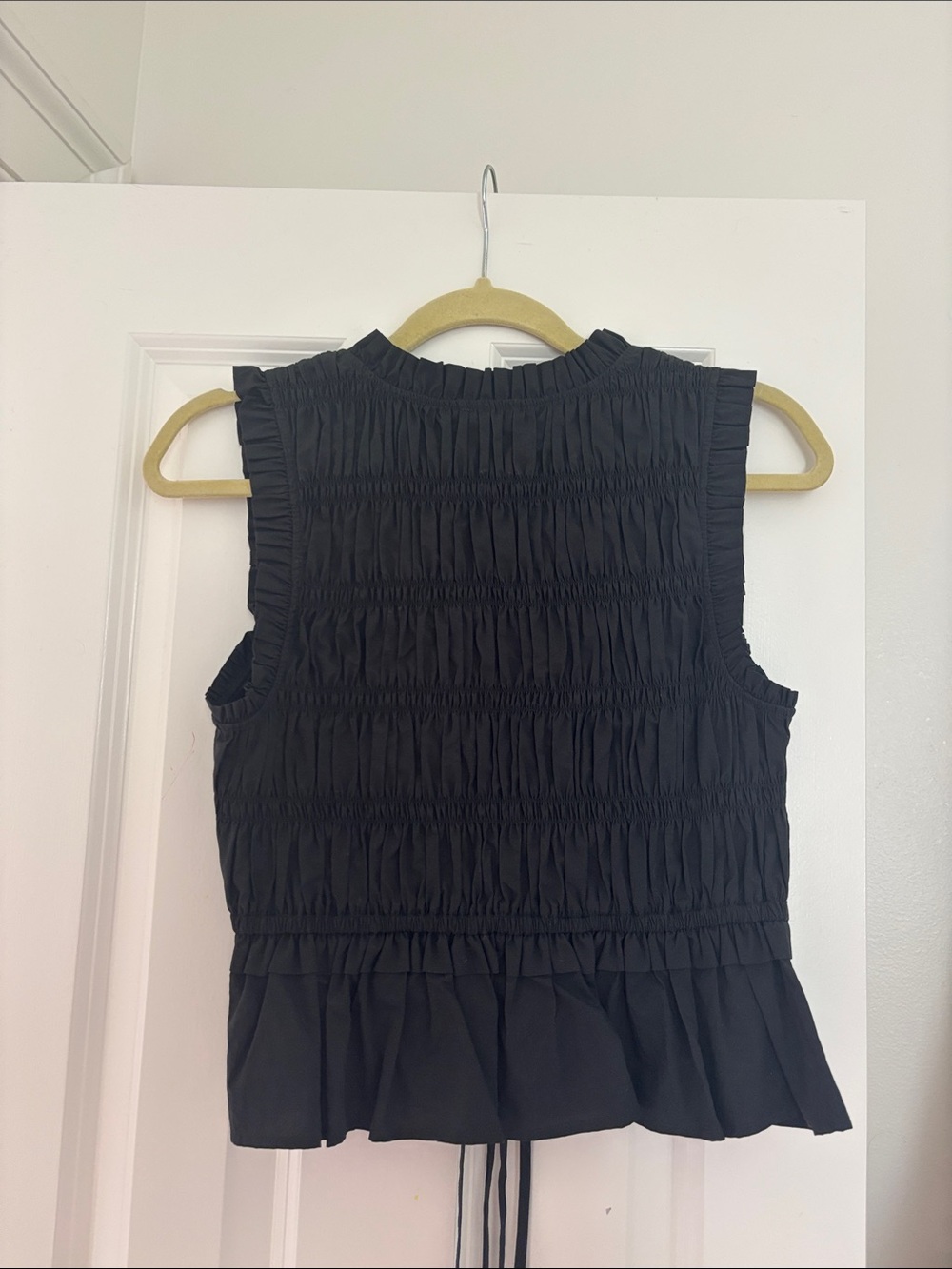 Rails Black Ruffle Sleeveless Camisole - Picture 3 of 3